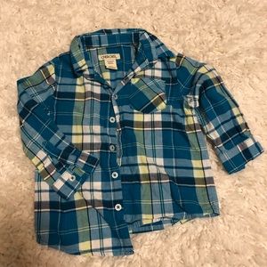 Boys Cherokee button down shirt